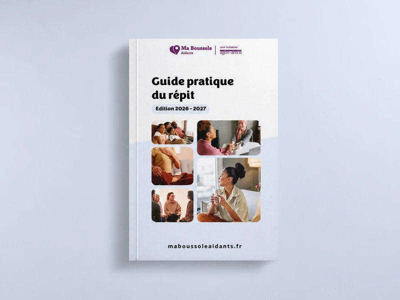 Couverture du guide : Le répit de l'aidant